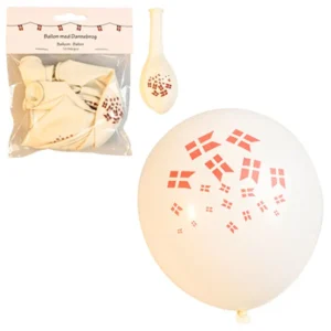 Balloner dannebrog 10stk