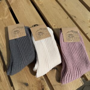 Strømper, str 37-41 creme