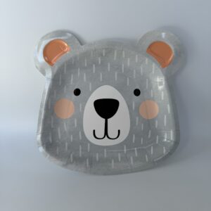 Teddy tallerken - pap 6-pak