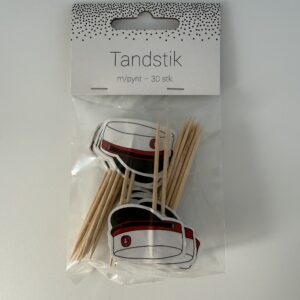 Rød student tandstik