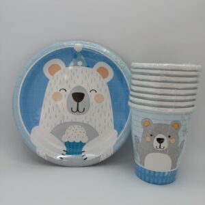 Teddy rund tallerken