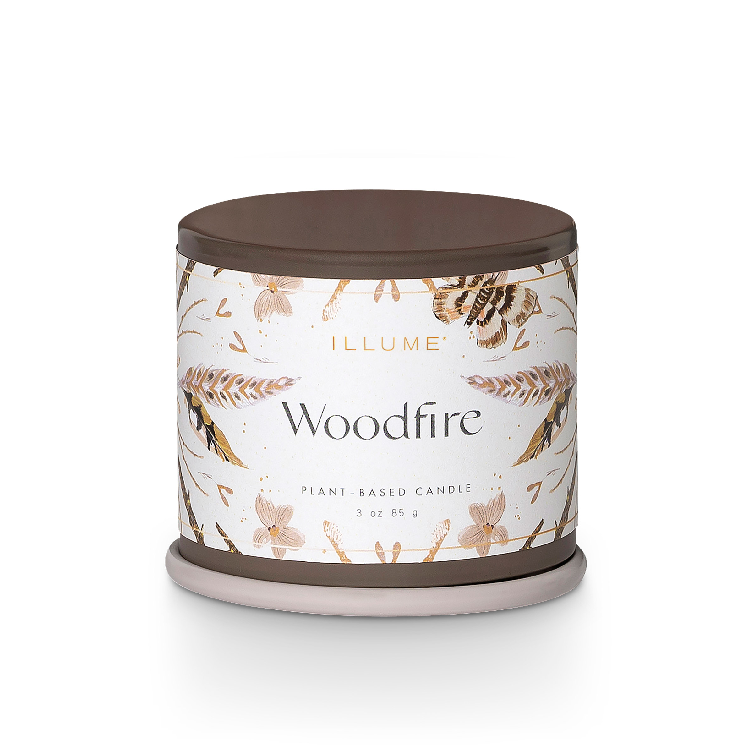 Duftlys med låg - woodfire